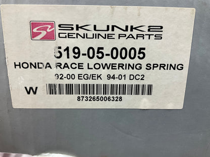 Skunk2 Racing Lowering Springs (2.50'' - 2.25'') 1992-1995 Honda Civic / Del Sol