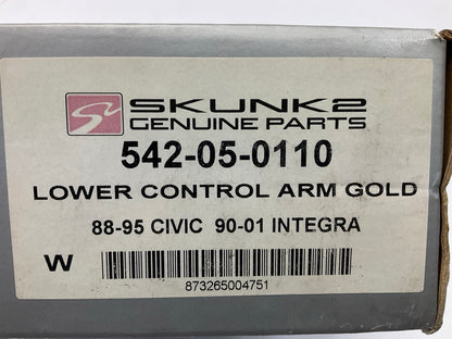 Skunk2 Racing 542-05-0110 Gold Anodized Rear Lower Control Arms 1990-01 Integra