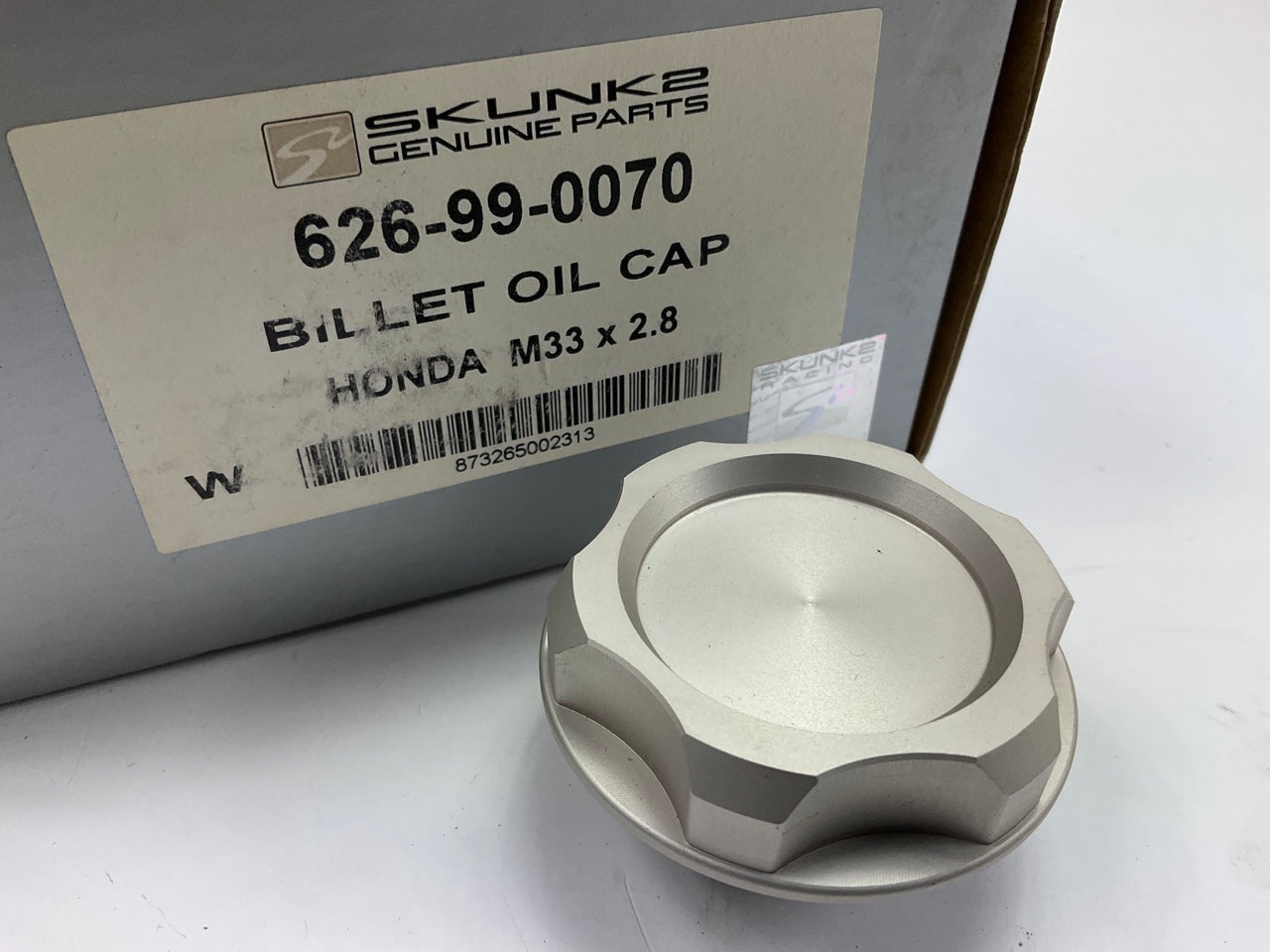 MISSING CENTER EMBLEM - Skunk2 Racing 626-99-0070 Billet Oil Filler Cap Honda