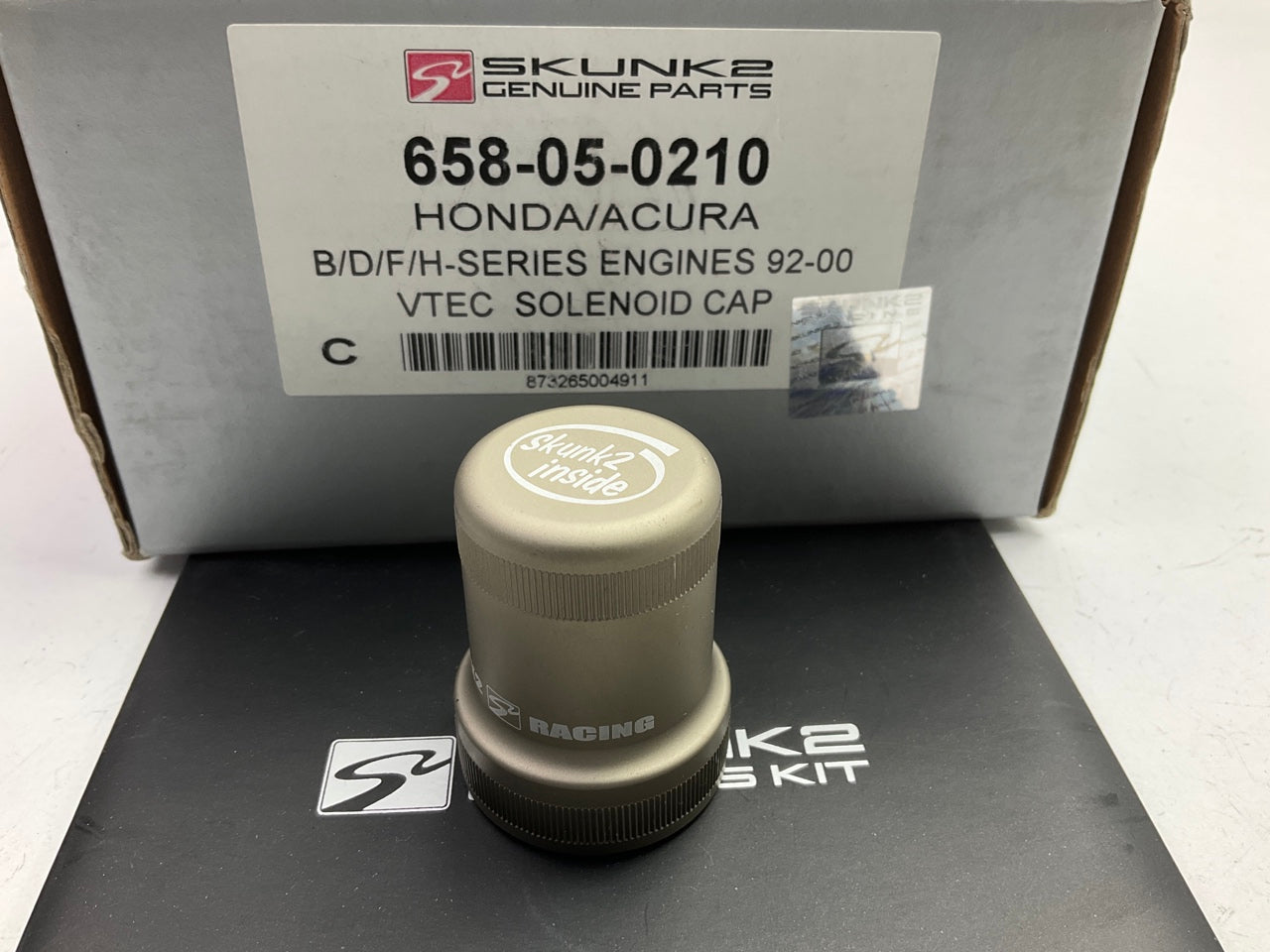 Skunk2 658-05-0210 B-Series VTEC Gunmetal Solenoid Cover 1992+ Honda/Acura