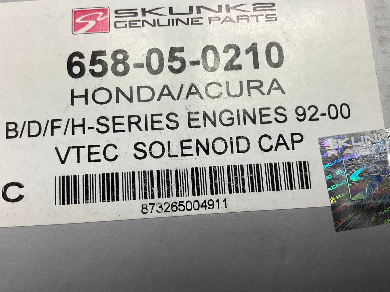Skunk2 658-05-0210 B-Series VTEC Gunmetal Solenoid Cover 1992+ Honda/Acura