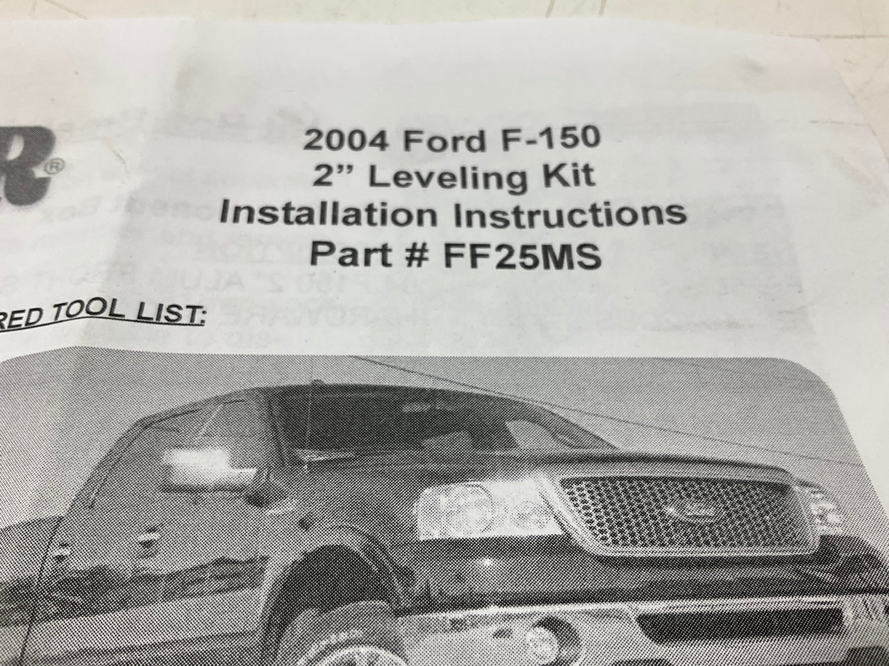 Skyjacker FF25MS 2.5'' Front Ford Lift Kit Leveling Kit For 2004-2008 Ford F150