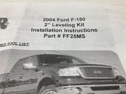 Skyjacker FF25MS 2.5'' Front Ford Lift Kit Leveling Kit For 2004-2008 Ford F150