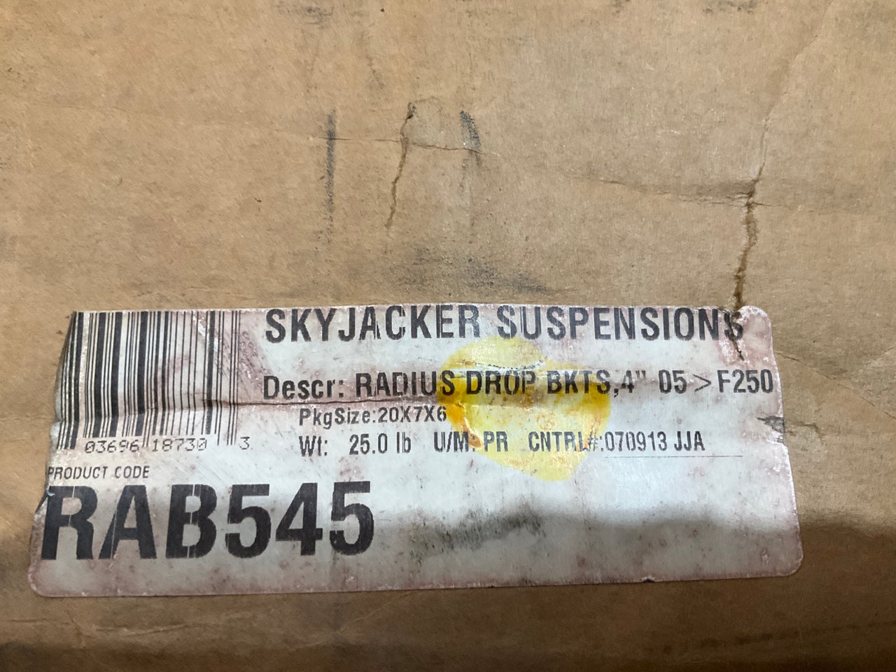 Skyjacker RAB545 Radius Arm Drop Bracket 2005-2016 Ford F-250 F-350 Super Duty
