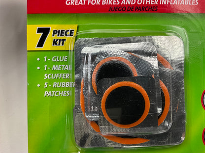 10 PACKS - Slime 1022A TUBE PATCH REPAIR KIT 7 Pc For Bikes & Other Inflatables