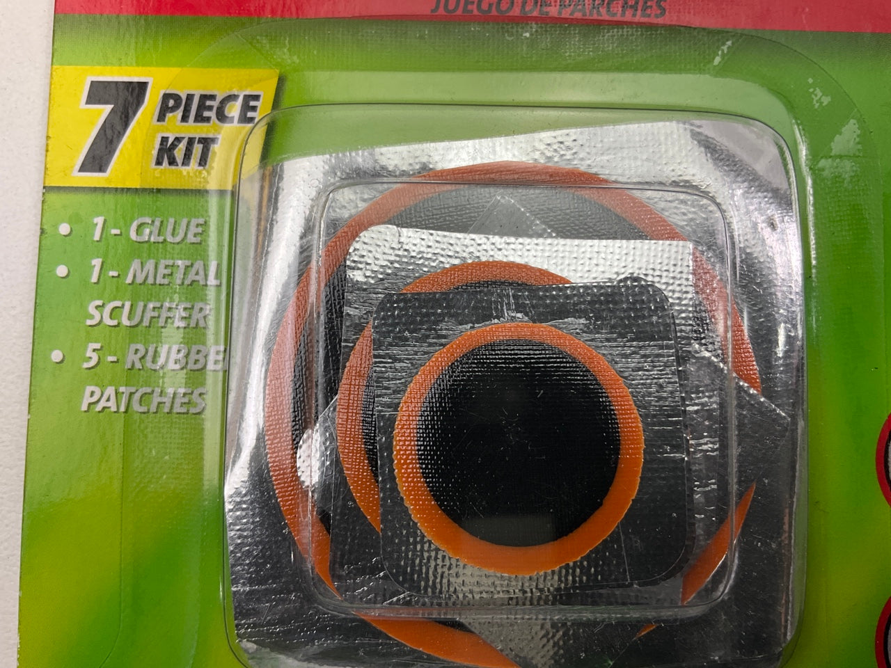 Slime 1022A TUBE PATCH REPAIR KIT 7 Pc For Bikes & Other Inflatables