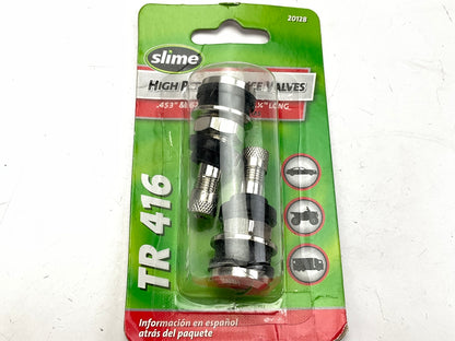 Slime 20128 Chrome High Performance Tire Valve Stems, 1-1/4'' TR 416