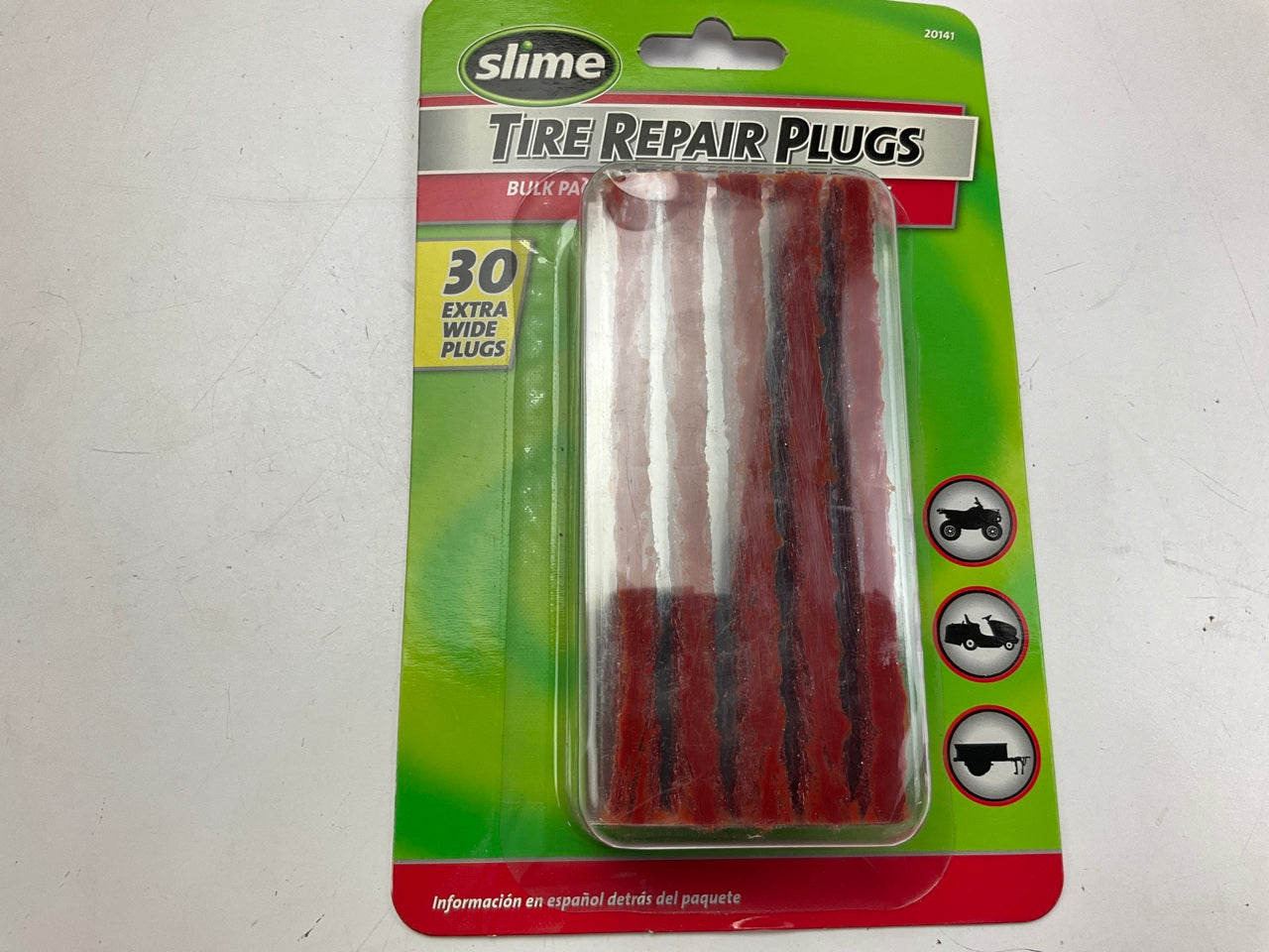 Slime 20141 Wide Tire Repair Plugs Strings, 30 PC
