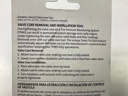 Slime 20178 Valve Core Removal And Installation Tool,  Avoid TPMS Damage