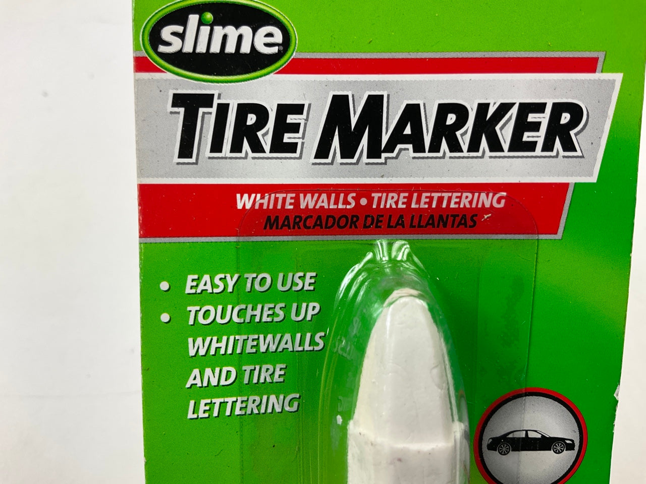 (5) Slime 20179 Slime 20179 White Tire Marker