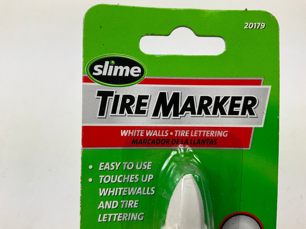 (6) Slime 20179 White Tire Marker