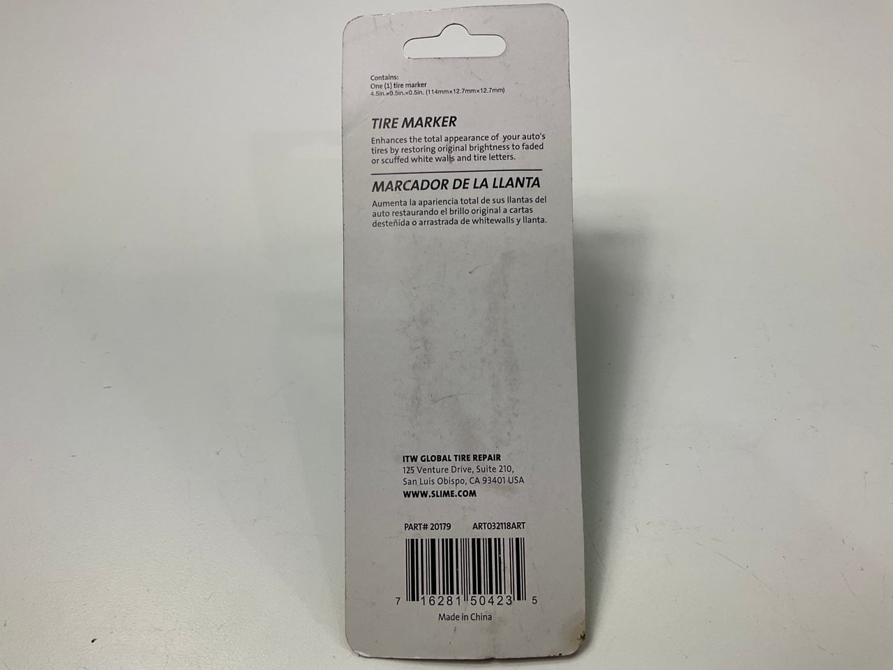Slime 20179 White Tire Marker