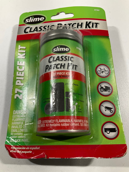 Slime 20189 Inner Tube Tire Patch Repair Kit For Mowers, Bicycles, Wheelbarrows