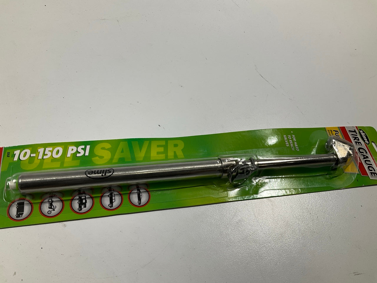 Slime 2021-A -Tire Gauge, 10-150 PSI