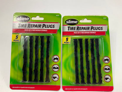 2 PACKS - Slime 20252 Tire Repair Plugs For Tubeless Off-road Tires (ATV, Mower)