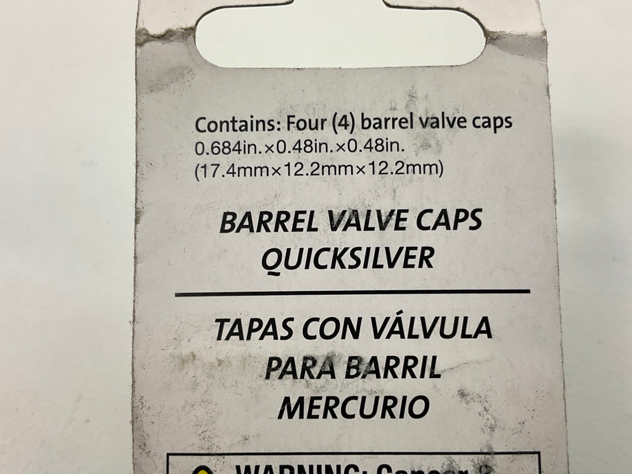 Slime 20326 Barrel Tire Valve Caps (Quicksilver), Set Of 4