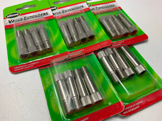 Slime 2045-A Metal Valve Stem Extenders, 1-1/4'' - 20 PACK