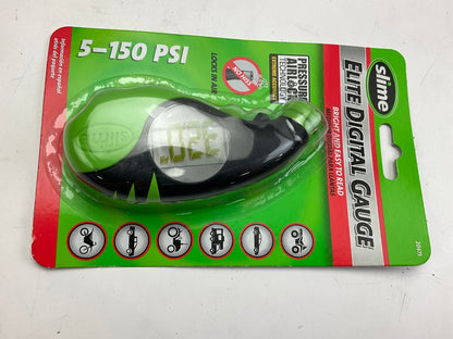 Slime 20475 Elite Digital Tire Pressure Gauge, 150 PSI