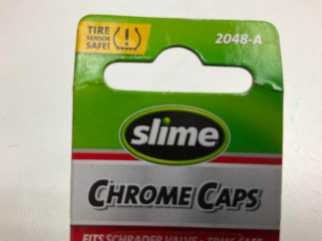 Slime 2048-A Chrome Valve Caps, Silver, Set Of 4