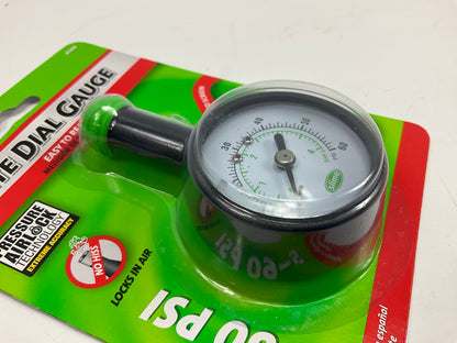 Slime 20486 Elite Dial Tire Air Pressure Gauge, 5-60 PSI