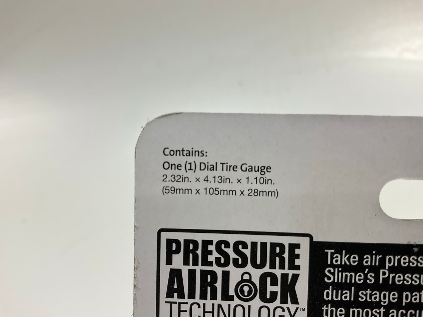 Slime 20486 Elite Dial Tire Air Pressure Gauge, 5-60 PSI