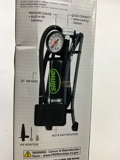 Slime 2061-A Single Cylinder Foot Operated Manual Air Pump