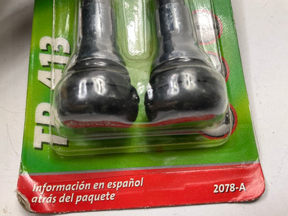 Slime 2078-A Chrome Tubeless Tire Valves - TR413, 1-1/4'' - 4 PACK