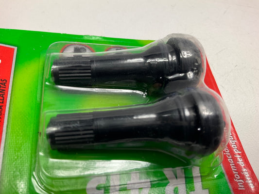Slime 2080-A  TR413 Rubber Tubeless Tire Valves 60 PSI, 2 / PACK