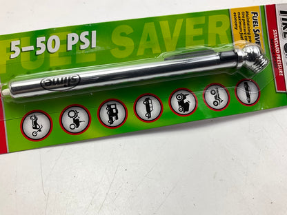Slime 22012 Chrome Pencil Tire Gauge (5-50 PSI)