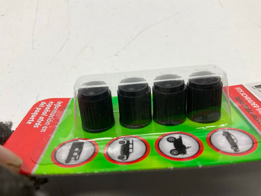 2 PACKS - Slime 22049 Standard Black Valve Caps