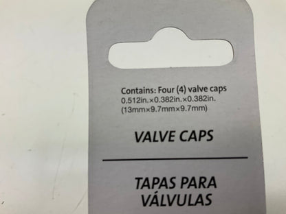 2 PACKS - Slime 22049 Standard Black Valve Caps