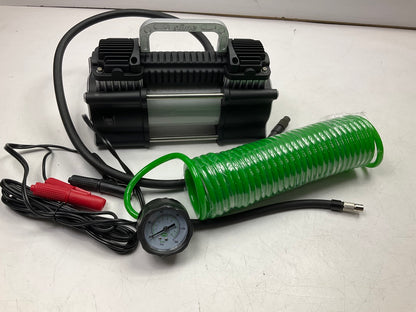 Slime 40026 - 12 Volt HD Tire Inflactor Pump Kit 150 PSI W/ Gauge & 30' Cables