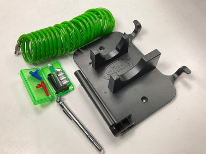 Slime 40045 110V Tire Air Inflator Pump With Accessories Kit 0-150 PSI For Home