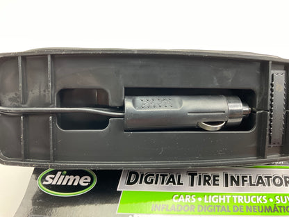 Slime 40051 12V Digital Tire Inflator Air Compressor Pump / Gauge With LED Light