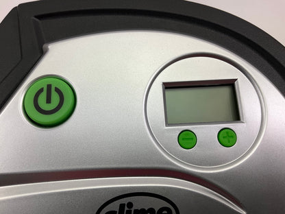 Slime 40051 12V Digital Tire Inflator Air Compressor Pump / Gauge With LED Light