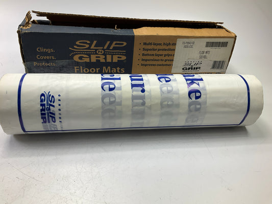 Slip N Grip FG-P9943-02 Plastic Disposable Floor Mats 21''x16.5'',  500 Count Roll