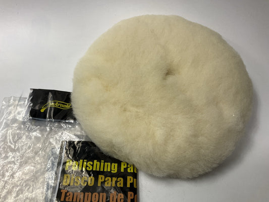 Sm Arnold 53-283 Polishing Buffing Pad Bonnet - 8'' Diameter , 1.5'' Wool
