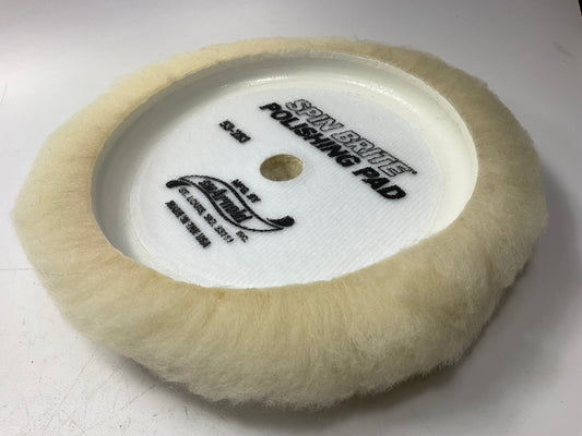 Sm Arnold 53-283 Polishing Buffing Pad Bonnet - 8'' Diameter , 1.5'' Wool
