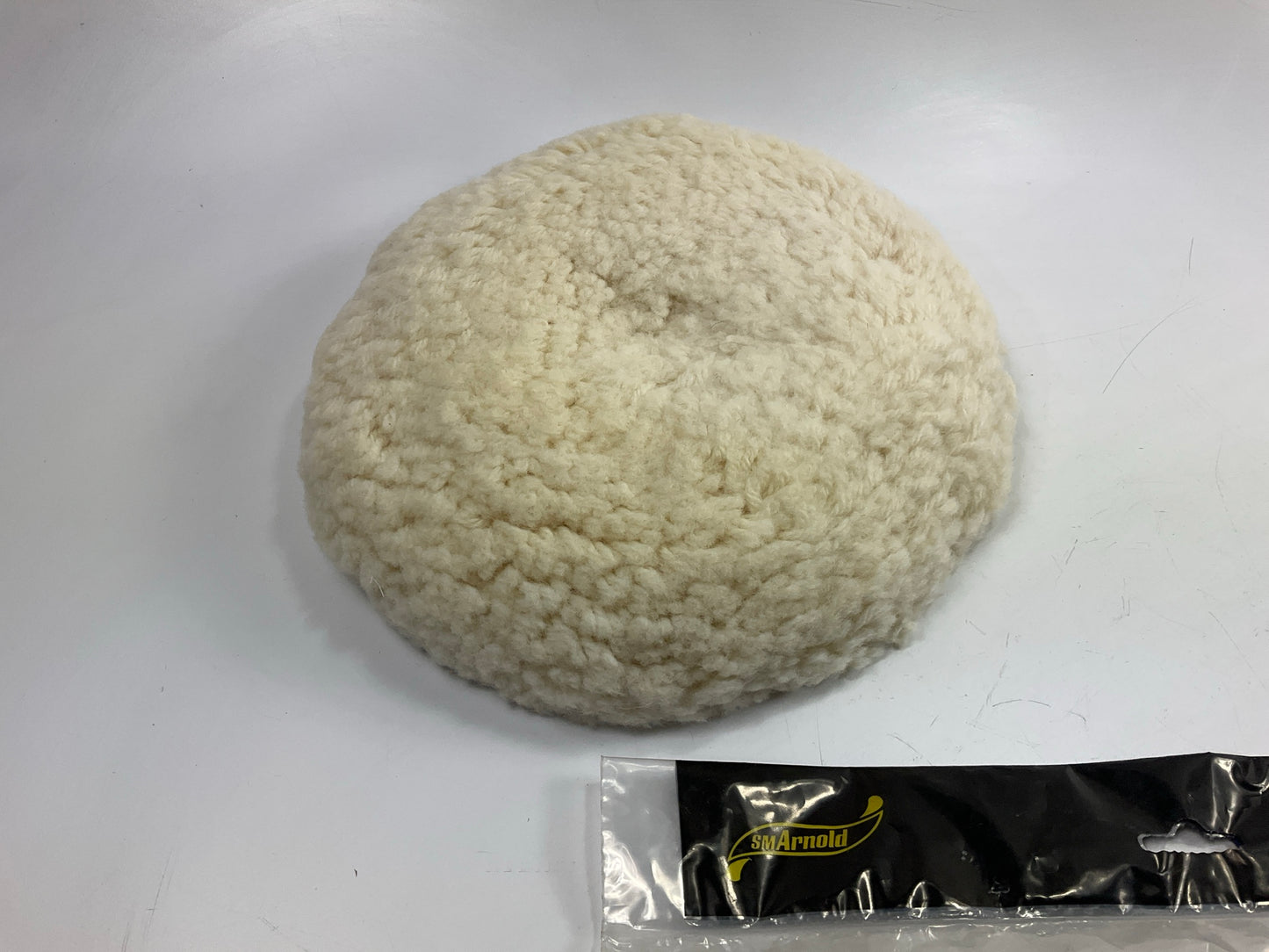 Sm Arnold 57-475 7.5'' Polishing Buffing Pad Bonnet, 100% Wool