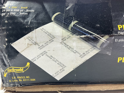 SM Arnold 85-781 Carpet Protector Film, 24 X 200, 3 Mil, Protective Film