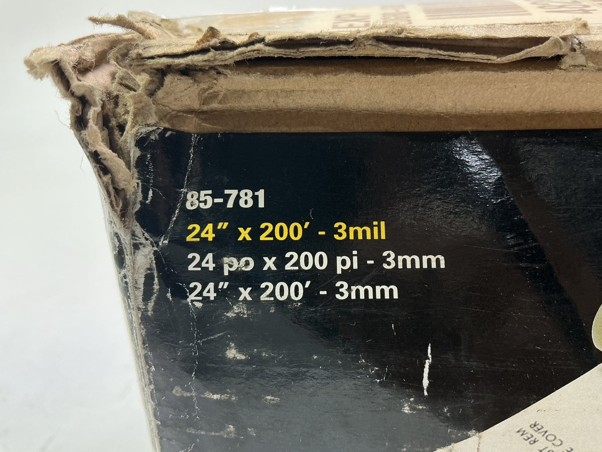 SM Arnold 85-781 Carpet Protector Film, 24 X 200, 3 Mil, Protective Film