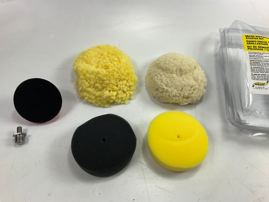 SM Arnold 85-938 3.5'' Micro Buffing & Polishing Kit - Great For Headlight Lamps