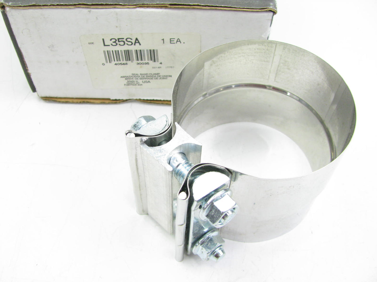 Smartparts L35SA 3-1/2'' Lap Joint Exhaust Clamp