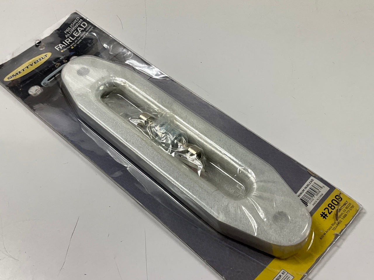 Smittybilt 2809 Aluminum Hawse Fairlead For 6,000-12,000 Lb Winches