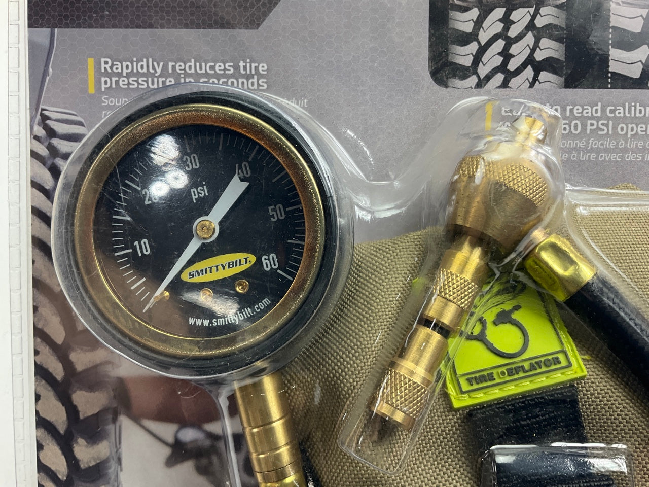 Smittybilt 2823 R.A.D Rapid Air Deflator For Jeep / Off Roading