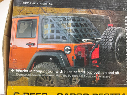 Smittybilt 571135 Cargo Restraint Hold Net System For 2007-18 Wrangler JK 2-DOOR