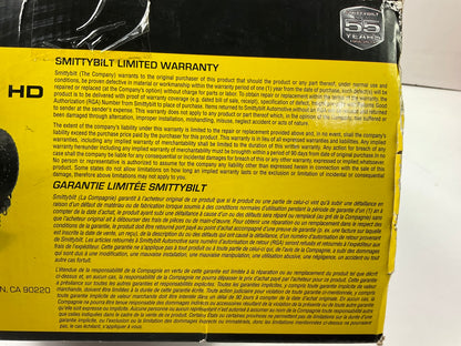 Smittybilt 581135 Cargo Restraint Net System For 2007-2018 Wrangler JK 4-DOOR