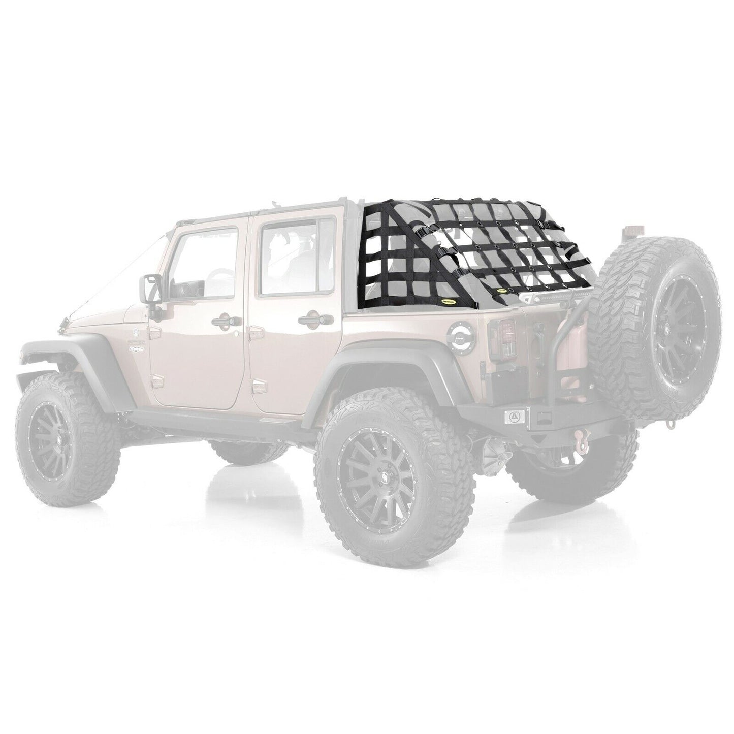 Smittybilt 581135 Cargo Restraint Net System For 2007-2018 Wrangler JK 4-DOOR