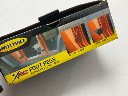 Smittybilt 7619 XRC Foot Pegs For 2007-2022 Jeep Wrangler, 2020-2022 Gladiator