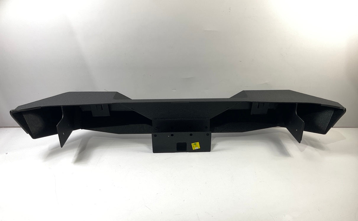 Smittybilt 76855 XRC Rear Bumper Matte BLACK W/ Hitch For 2007-2018 Wrangler JK